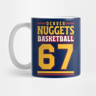 Denver Nuggets 1967 Basketball Limited Edition Mug
